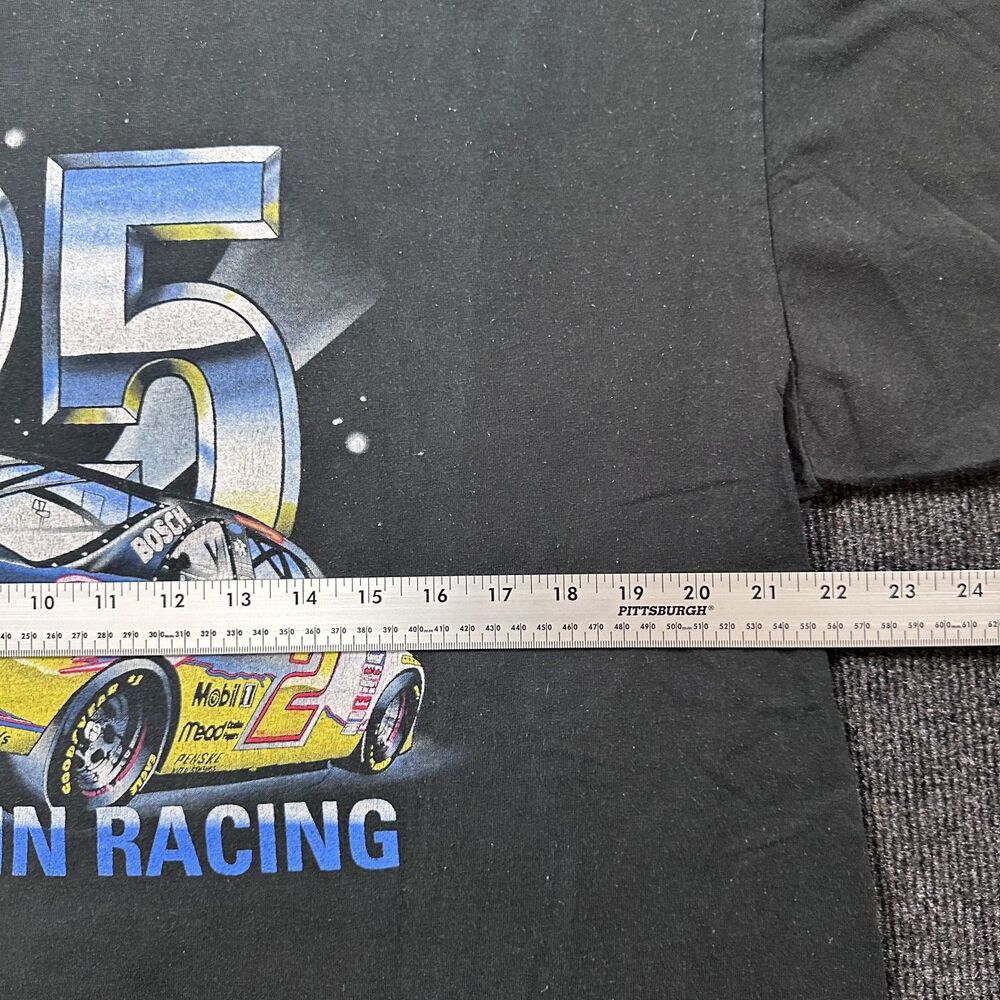 Vintage 90s Competitors View Miller Light 25 Years Racing Mens Black XL T-Shirt - Picture 6 of 7